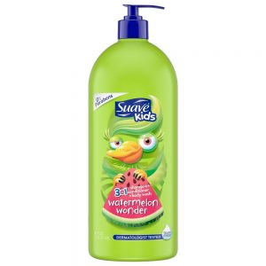 SỮA TẮM GỘI SUAVEKID CHAI LỚN 1,18 LÍT DƯA 3 IN 1