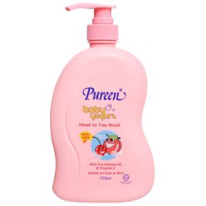 SỮA TẮM GỘI PUREEN HƯƠNG ĐÀO VÀ CHERRY 750ML