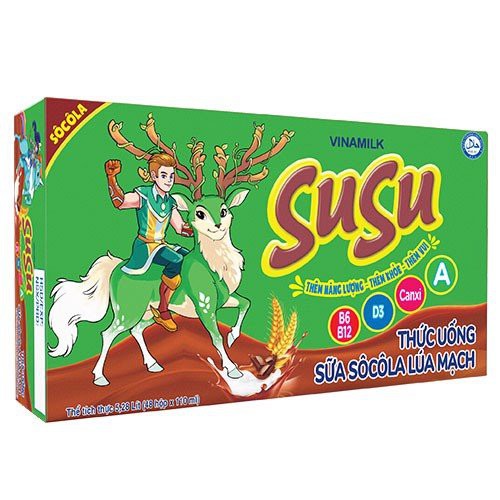 SỮA VINAMILK SCU SUSU IQ HƯƠNG SOCOLA 80ML (Thùng) - Ảnh 2