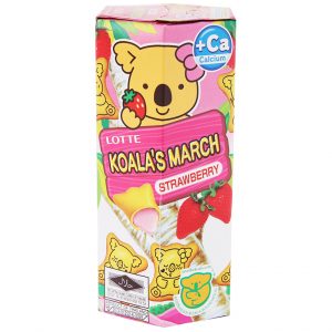 BÁNH GẤU KOALA'S MARCH NHÂN KEM DÂU 37G