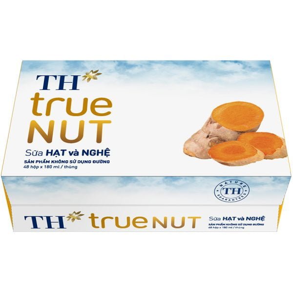 SỮA TH TRUE MILK SỮA HẠT VÀ NGHỆ 180MLX4 (THÙNG 12 LỐC)