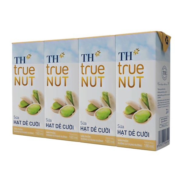 SỮA TH TRUE MILK SỮA HẠT DẺ CƯỜI 180MLX4 (THÙNG 12 LỐC) - Hình ảnh 2