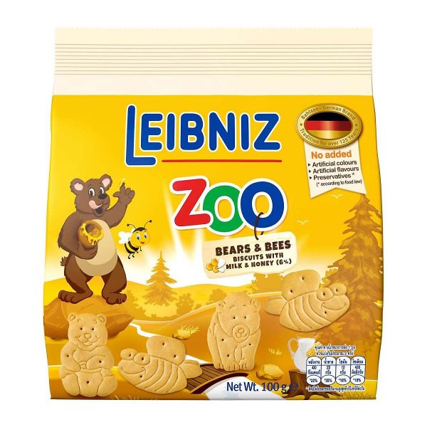 BÁNH LEIBNIZ ZOO ( MILK & HONEY BEARS & BEES)