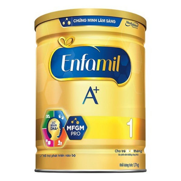 SỮA BỘT ENFAMIL A+ 1 1,7kg (0-6 tháng)