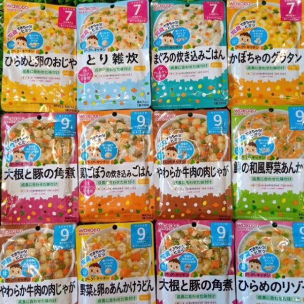CHÁO TƯƠI WAKODO RAU CỦ 80G