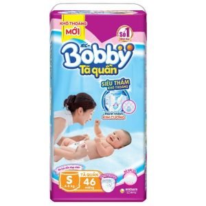 BOBBY Tã Quần S 46 miếng (4-8)Kg
