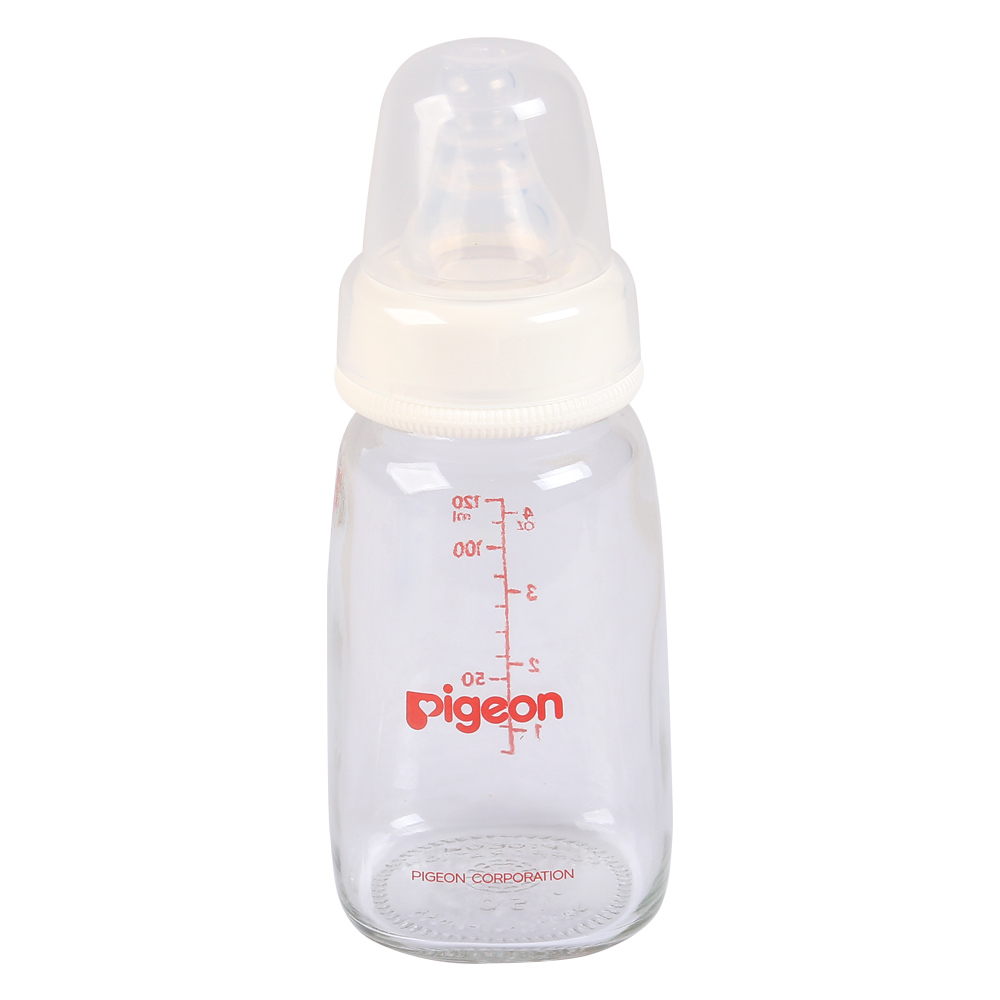 BÌNH SỮA PIGEON FLEXIBLE THỦY TINH 120ML