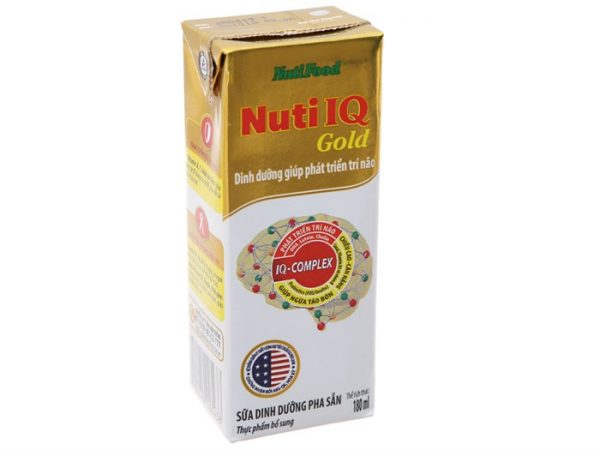 SỮA NUTIFOOD NUTI IQ GOLD 180ML X 48 HỘP