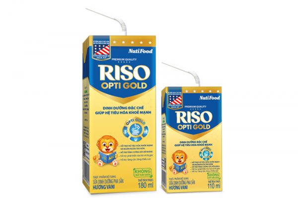 SỮA NUTIFOOD RISO OPTI GOLD 180ML X 48 HỘP