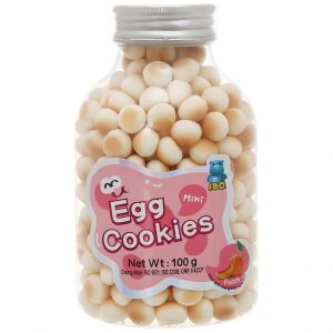 BÁNH TRỨNG MINI VỊ ĐÀO 100G