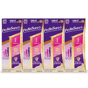 SỮA ABBOTT PEDIASURE (VANILLA) 180ML X 4 HỘP