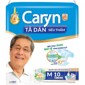 CARYN Tã Dán Siêu Thấm M 10 miếng (61-106)Cm