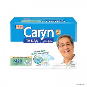 CARYN Tã Dán Siêu Thấm M 20 miếng (61-106)Cm