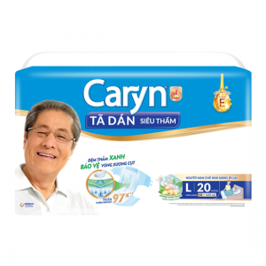 CARYN Tã Dán Siêu Thấm L 20 miếng (68-122)Cm
