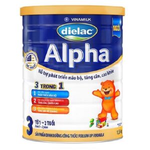 SỮA BỘT VINAMILK DIELAC ALPHA 3 1.5KG