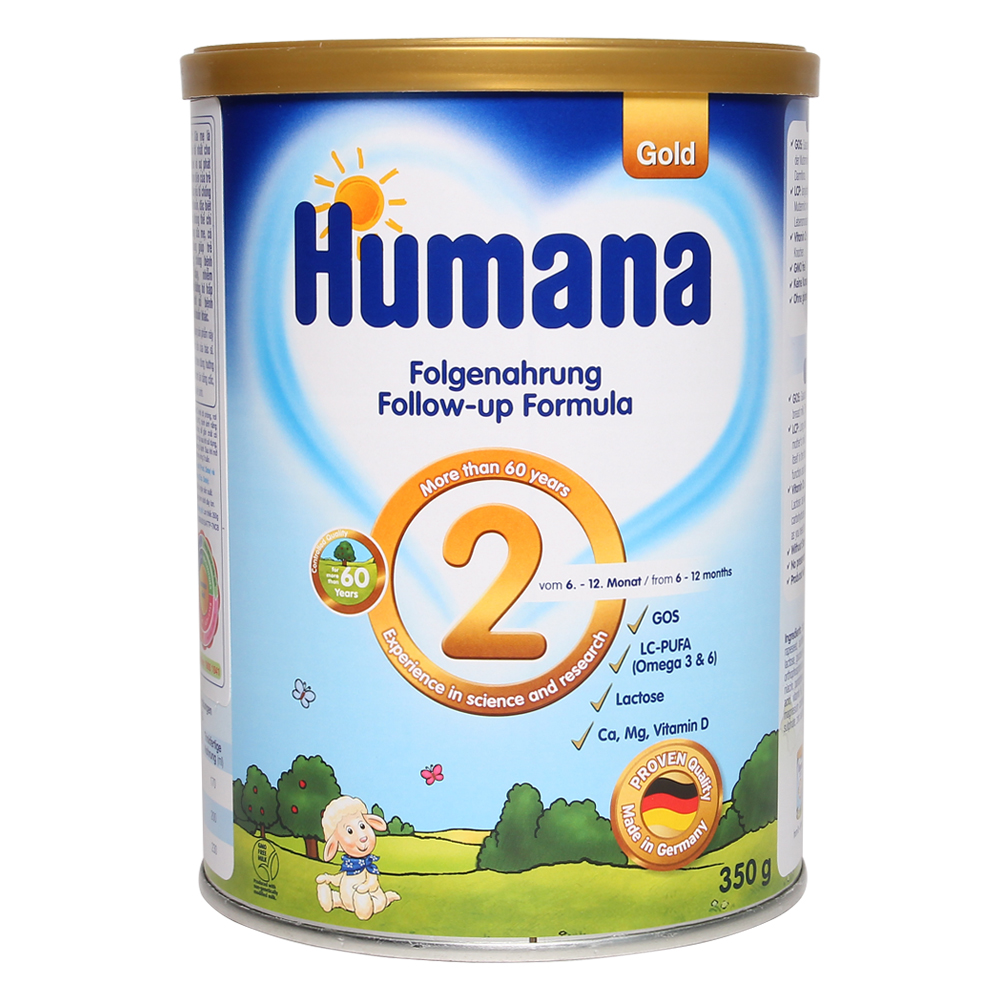 SỮA BỘT HUMANA GOLD 2 350g