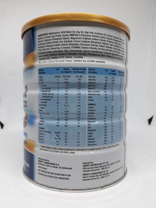 SỮA GLUCERNA 850G - ÚC  Cho Người Tiểu Đường - Hình ảnh 2