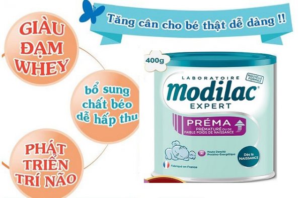 SỮA MODILAC EXPERT PREMA 400G Cho trẻ sinh non nhẹ cân - Hình ảnh 2