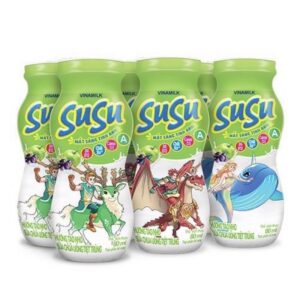 SỮA VINAMILK SUSU HƯƠNG TÁO NHO 80ML X 6 CHAI