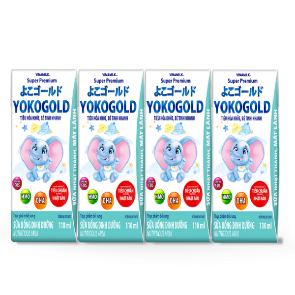 SỮA VINAMILK YOKO 110ML X 4 HỘP