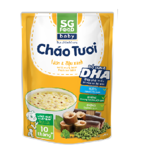 CHÁO TƯƠI LƯƠN & ĐẬU XANH BABY 240G