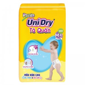 UNIDRY Tã Quần M 42 miếng (6-11)Kg