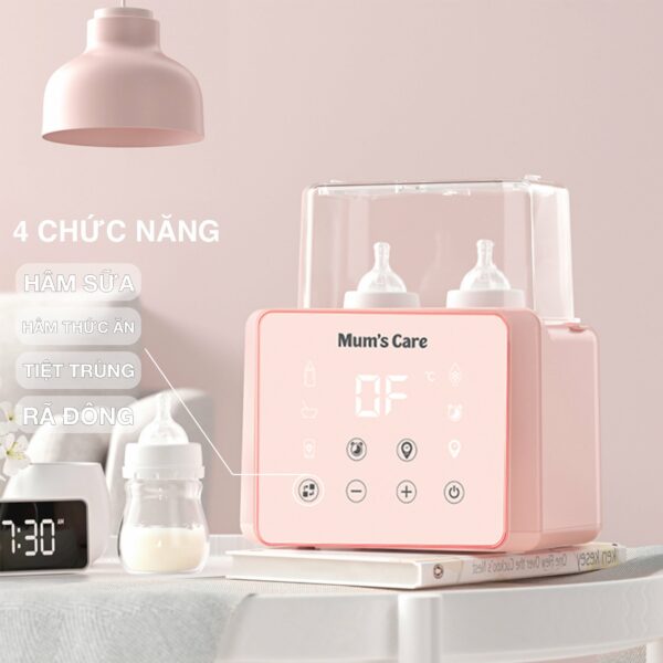 MÁY HÂM SỮA VÀ TIỆT TRÙNG ĐA NĂNG MUM'S CARE 6IN1 - Hình ảnh 4