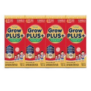 SỮA NUTIFOOD GROW PLUS + ĐỎ 180ML X 4 HỘP