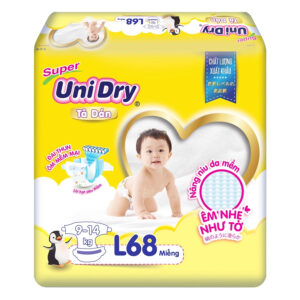 UNIDRY Tã Dán L 68 miếng (9-14)Kg