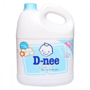 NƯỚC GIẶT XẢ QUẦN ÁO TRẺ EM D-NEE HONEY STAR 3000ML (XANH)