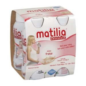 SỮA BẦU MATILIA PHÁP VỊ DÂU 200MLX4