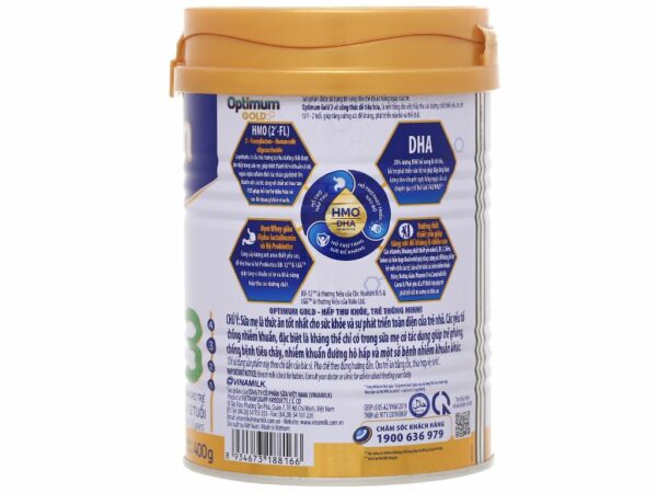 SỮA BỘT VINAMILK OPTIMUM GOLD 3 1.5KG - Hình ảnh 2