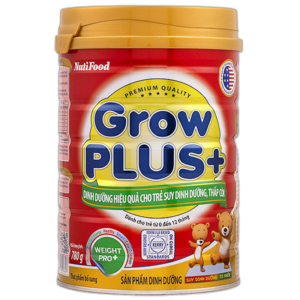 SỮA NUTIFOOD GROW PLUS + ĐỎ 780G (0-12 tháng)