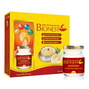 NƯỚC YẾN XÀO BIONEST GOLD 6 LỌ*70ML (HỘP TIẾT KIỆM)