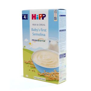 BỘT SỮA DD HIPP BỔ SUNG PRAEBIOTIK - BỘT ĂN DẶM KHỞI ĐẦU SEMOLINA 250G