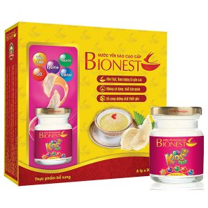 NƯỚC YẾN XÀO BIONEST KIDS NEST 6 LỌ*70ML(HỘP TIẾT KIỆM)