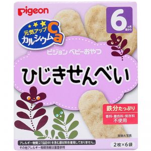 BÁNH ĂN DẶM VỊ RONG BIỂN 6+ PIGEON 25G