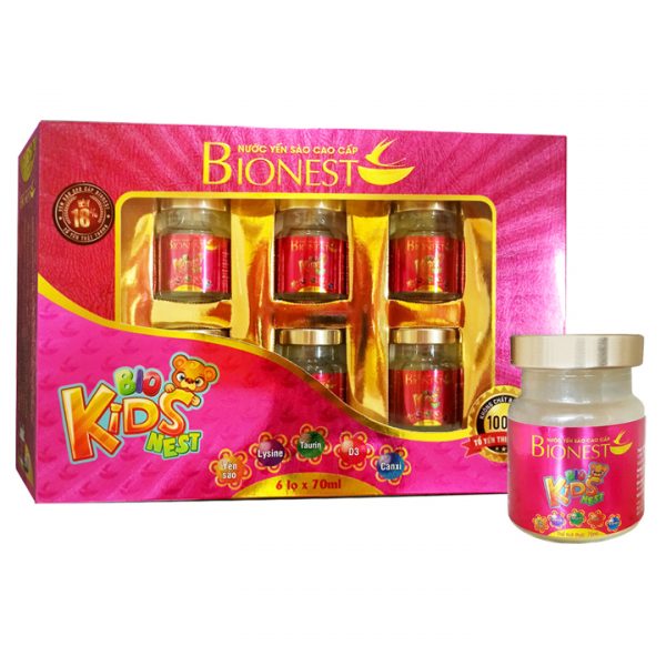 YẾN SÀO BIONEST KIDS (HỘP QUÀ TẶNG) - Hình ảnh 2