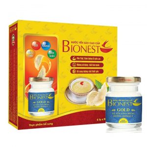 YẾN BIONEST GOLD ĐƯỜNG HỘP TIẾT KIỆM (70mlx6 lọ)