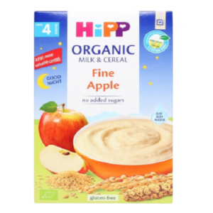 BỘT SỮA DD CHÚC NGỦ NGON HIPP ORGANIC - BỘT ĂN DẶM TÁO TÂY 250G