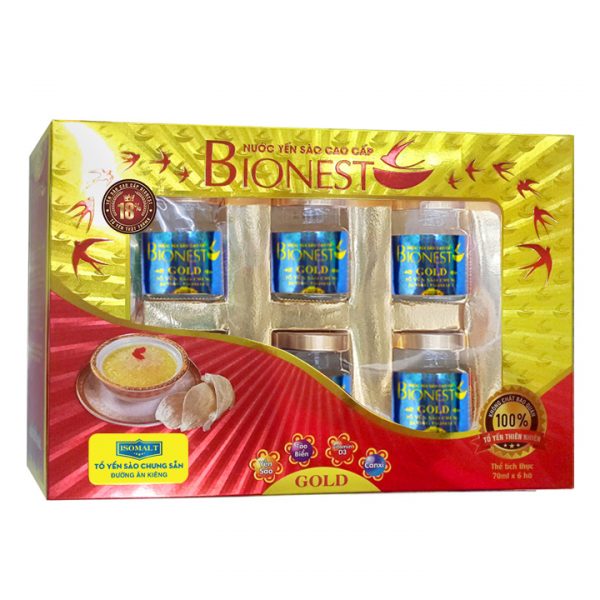 YẾN SÀO BIONEST GOLD ISOMALT (HỘP QUÀ TẶNG)