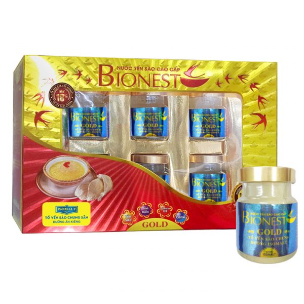 YẾN SÀO BIONEST GOLD ISOMALT (HỘP QUÀ TẶNG) - Hình ảnh 2
