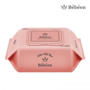 KHĂN ƯỚT BEBEEN Không Mùi (Hồng) 100 Tờ