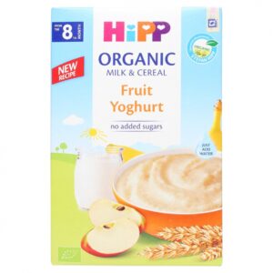 BỘT SỮA DD HIPP BỔ SUNG PRAEBIOTIK - HOA QUẢ NHIỆT ĐỚI, SỮA CHUA 250G