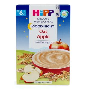 BỘT SỮA DD CHÚC NGỦ NGON HIPP ORGANIC - YẾN MẠCH, TÁO TÂY 250G