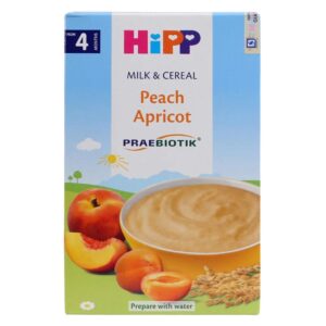 BỘT SỮA DD HIPP BỔ SUNG PRAEBIOTIK - ĐÀO, MƠ TÂY 250G