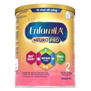 SỮA BỘT ENFAMIL A+ 2 NEUROPRO 400G