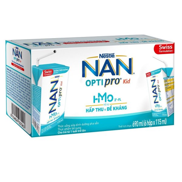 SỮA NAN OPTIPRO 4 HMO 115ML x 6 HỘP - Hình ảnh 2