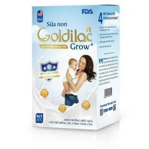 SỮA BỘT GOLDILAC GROW+ SỮA NON 28 gói x 10g Nhập Khẩu Mỹ