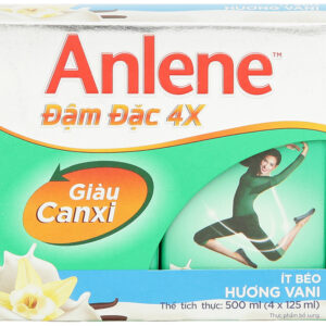 Sữa nước ANLENE Đậm Đặc Vani 125ml lốc hộp